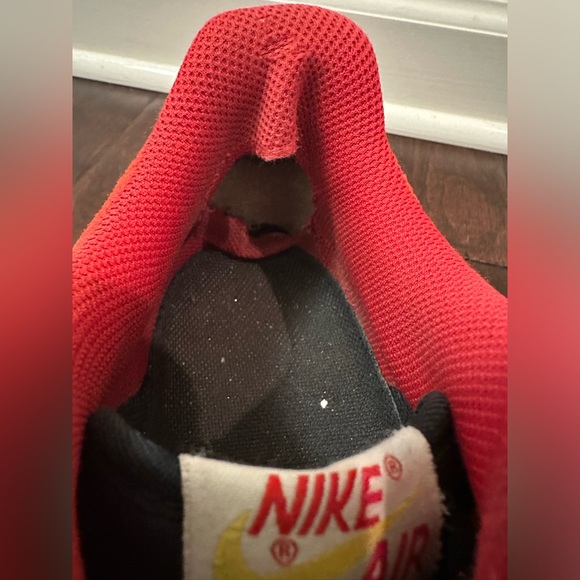 Nike Air Force I Low “Miami Heat” Red Paisley 488298-617 - Men’s Size 10 - Picture 12 of 16